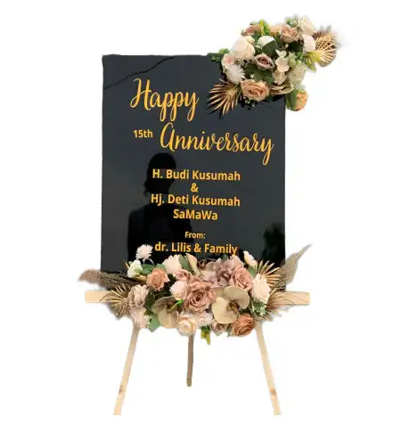 Papan Bunga Akrilik Gandaria