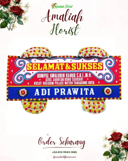 Papan Bunga Ucapan Selamat Gandaria